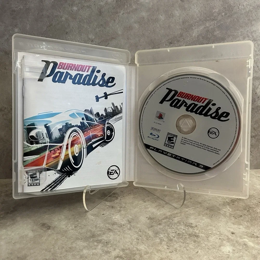 Burnout Paradise (Sony PlayStation 3, PS3) CIB, TESTED, MANUAL,  FAST SHIPPING